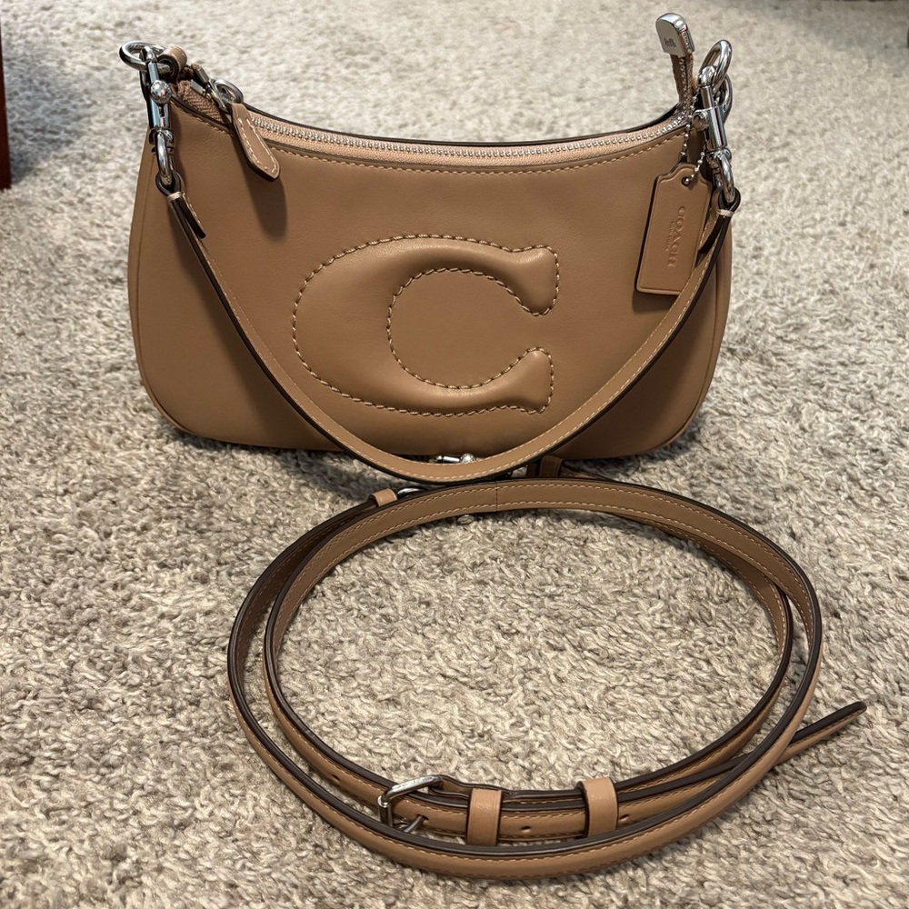 Coach Teri shoulder bag taupe